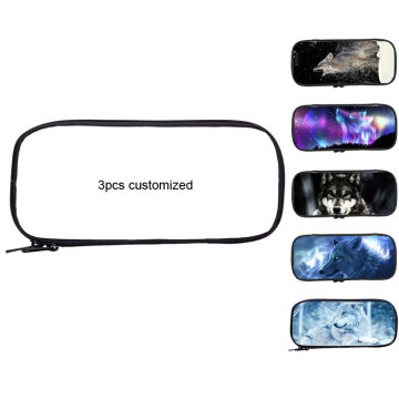 Free Printing Blank Fabric Pencil Case for Kids - Sublimation School Supply