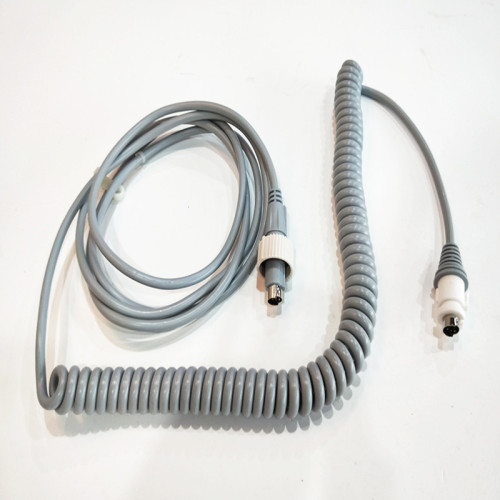 DIN Connector Tinggi Fleksibiliti Perubatan Perhimpunan Wire Coiled