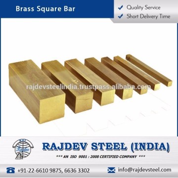 Best Quality Standard Size Brass Square Bar at Export Price