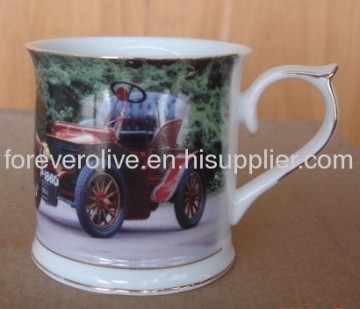 11oz керамическая кружка с полной Handpaint