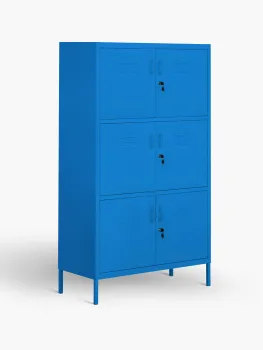 Utility Blue Metal Storage Cabinets