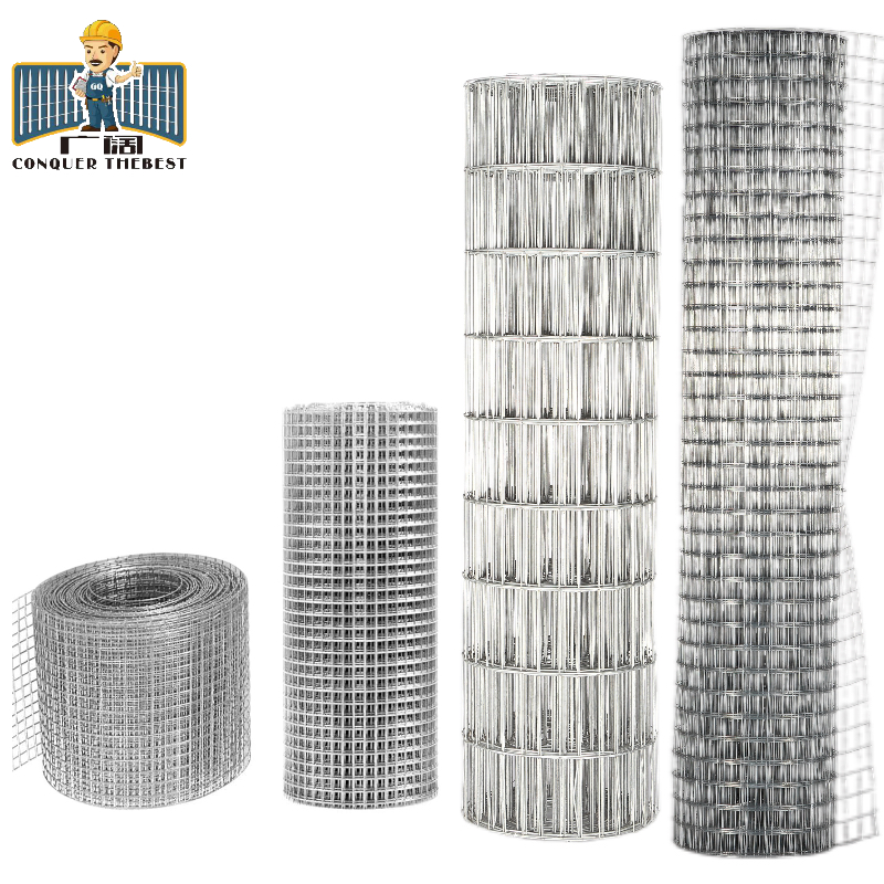 1x2 inch 14 gauge gegalvaniseerde gelaste draadrol