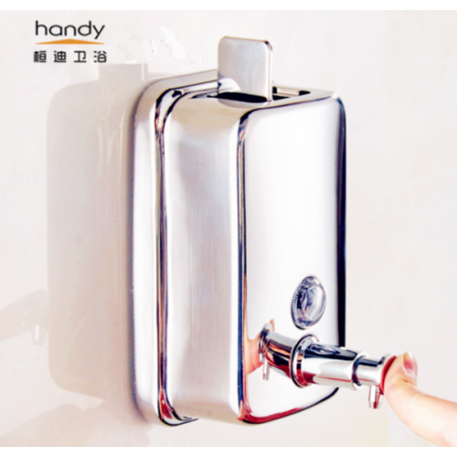 Manual Metal Wall Mounted Soap Dispenser