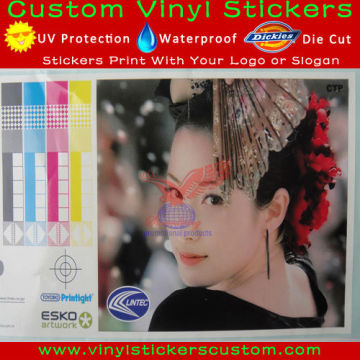 static cling full colors printing