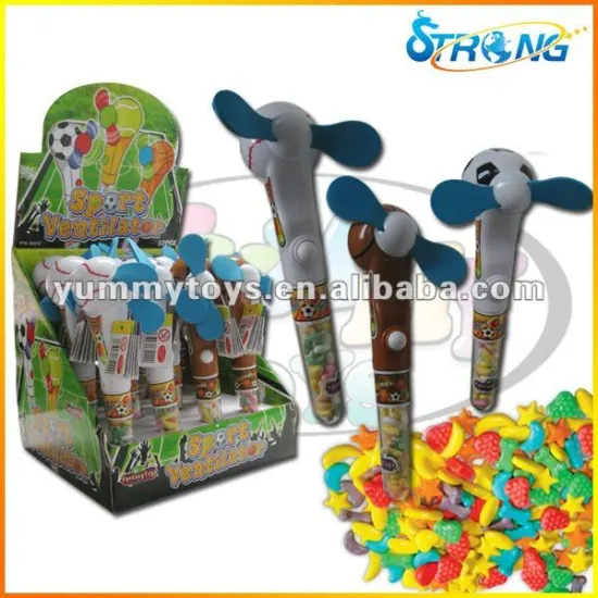 Fan Toy With Candy,Football and Basketball Shape