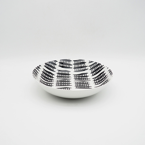 Pad Printing Salad Ceramic Soup Bowl для ресторана