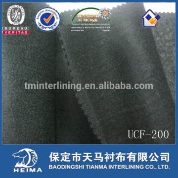 100% polyester using in coats under collar felt UCF-200