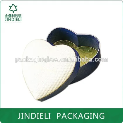 cute heart shaped paper food packaging chocolate gift box
