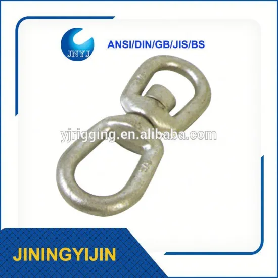 Drop Forged Steel Hot Dip Galvanized G402 Swivel Rings