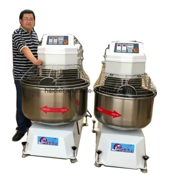 Bakery Equipment 100kg Flour Mixer Spiral Big Dough Mixer Machine