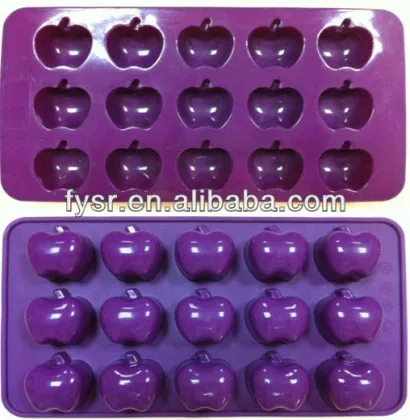 silicone Chocolate mold apple shaped chocolate mould