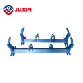 Material handling equipment steel stand roller bracket frame