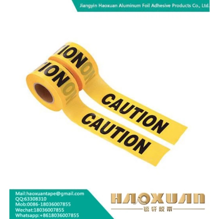 أشرطة تحذير PE عالية الوضوح