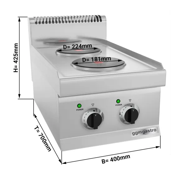 Commercial Hotel Restaurant Kitchen Appliances Freestanding 6 Burners Stove Grill Electric Hot Plate Cooker with Cabinet Oven Ehk400-E