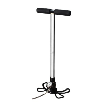 4-Stage 300 Bar High Pressure PCP Hand Pump - 4500 PSI Foldable Pump