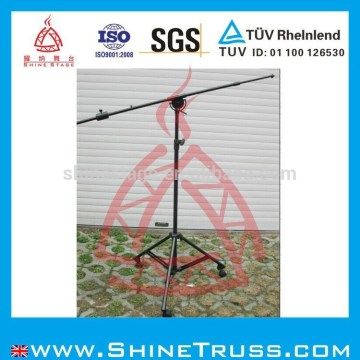 chrome mic bracket adjustable Microphone stand