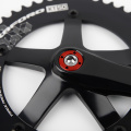 จักรยานแครนค์เซ็ตสปีดเดียว Crankset Crank Crank 165 มม.