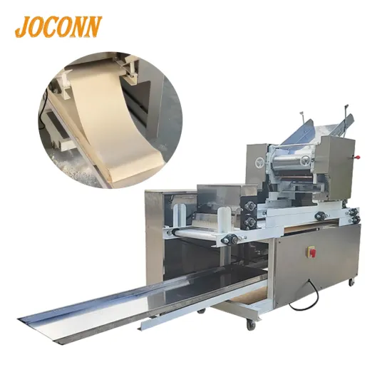 Noodle Dough Rollers: Automatic Dough Sheet Rolling and Folding Machine for Noodle Making