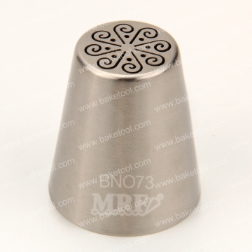 New Arrival Stainless steel Pastry Decorating Tips Xlarge Russian Nozzles Tulip Tips#BNO73