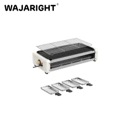 Large Double-Layer Electric Grill