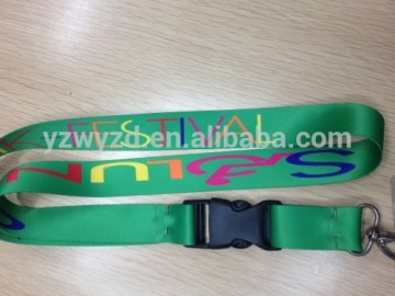polyester promotional neck lanyard with customer logo print