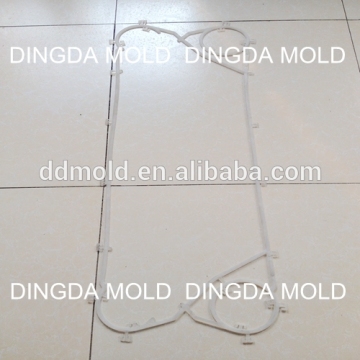 Silicone gasket for plate heat exchanger