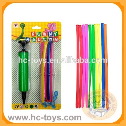 Balloon by handheld inflator,small balloons,plastic balloons