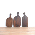 Japanese black walnut special-shaped breadboard solid beeswax whole wood wood rootstock board board kitchen appliances