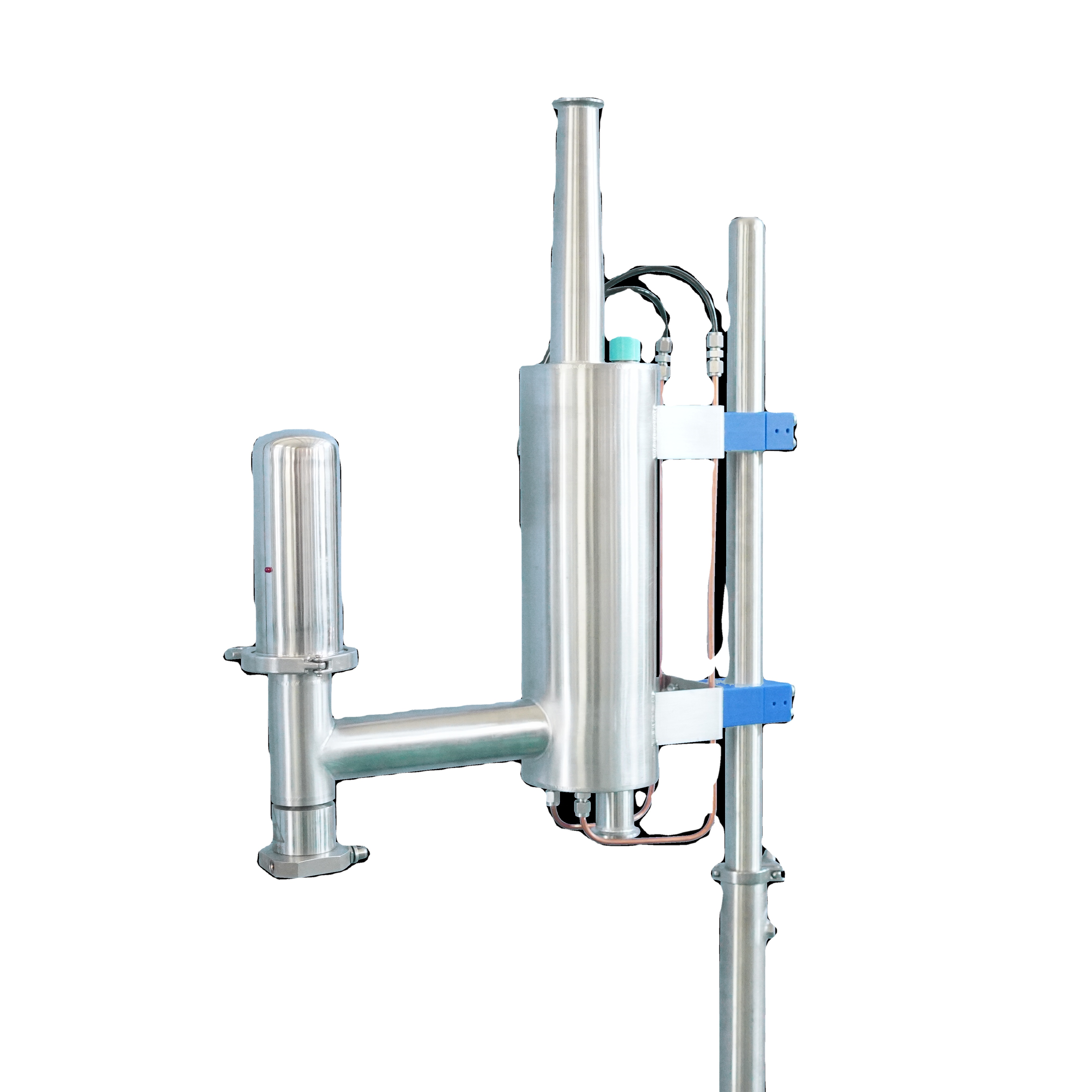 Liquid nitrogen filling machine for mineral water