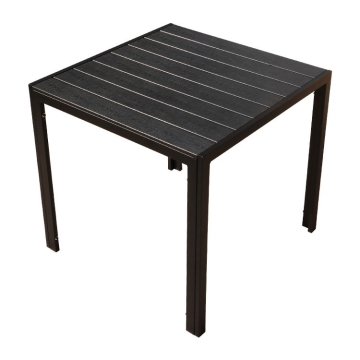 Outdoor Furniture Set Alu Table and Aluminum Chair Outdoor Quartet Manufactory