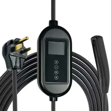 portable tesla plug ev charger