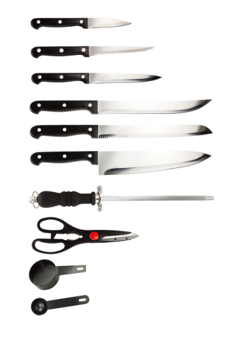 22PCS kitchen knife set