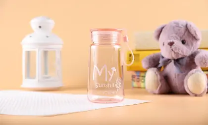 Travel Cup Plastic Water Bottle