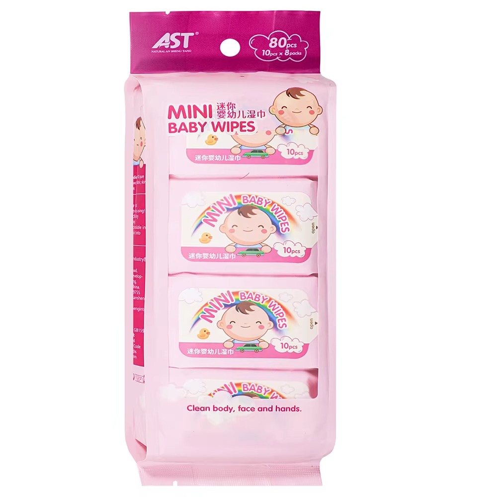Mini baby wipes