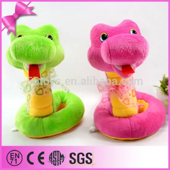 wholesale children education stuffed animal toy plush snake
