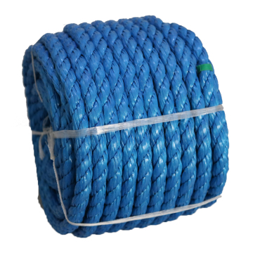 Green PP Monofilament 3-Strand Plastic Twist Rope/PE Rope/Cord/Poly Rope