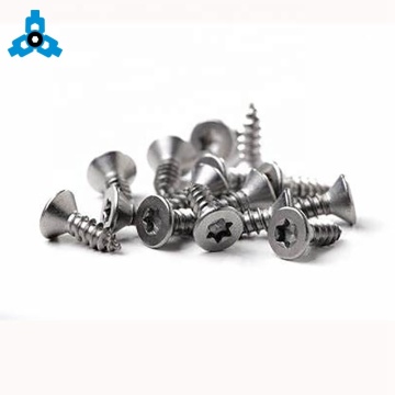 Cross Recessed Steel Self Tapping countersunk Screws