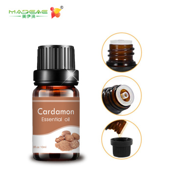 Óleo de cardamão em massa para massagem corporal.