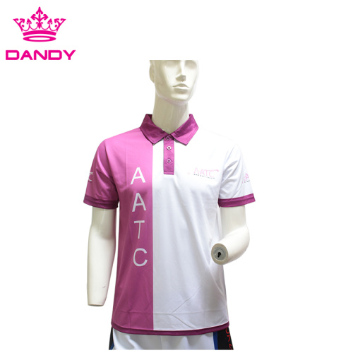 Aangepaste logo blanco poloshirts van hoge kwaliteit