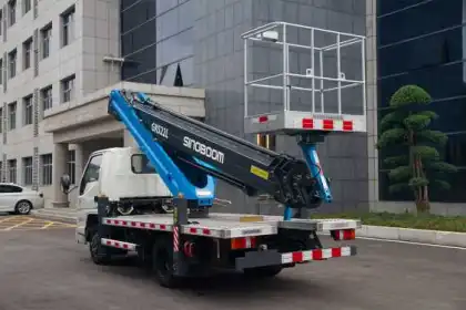SINOBOOM GKS22L 22m Articulating Boom Lift - Hydraulic Vehicle-Mounted Aerial Work Platform