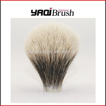 Two band badger hair knots