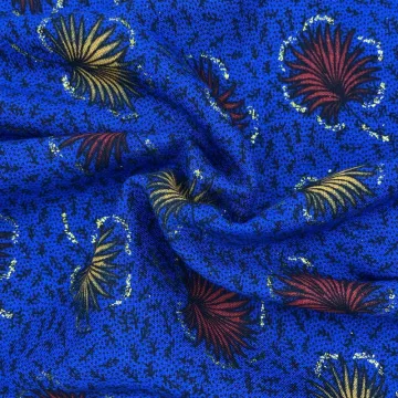 No Fading Plain Weave Printed Rayon Cloth