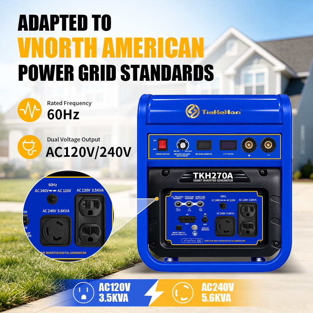 TKH270A-60Hz Welder Generator(4)