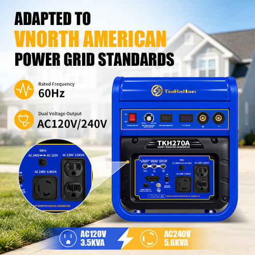 Generador de soldadura de gasolina de 5,6 kVA para lugares de trabajo