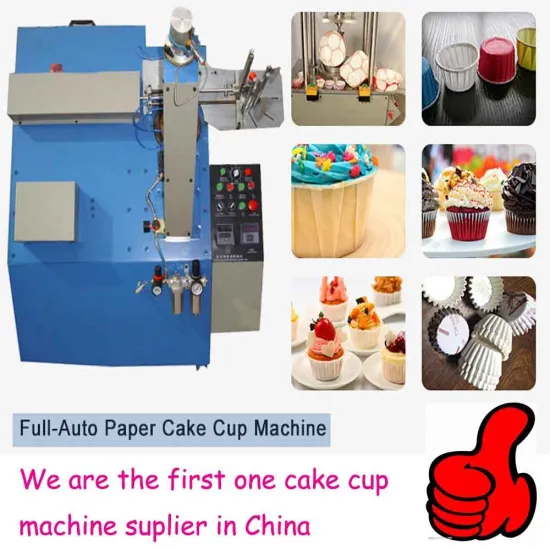energy-saving and cost-reducing paper muffin cake cup machine