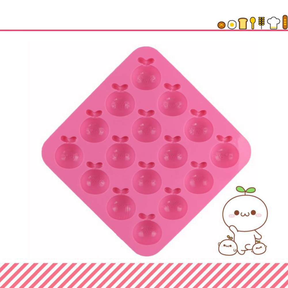 16 Holes Chocolate Jelly Candy Silicone Baking Mold (4)