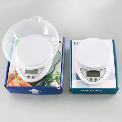 Mini Digital Kitchen Scale for Baking - Plastic Electronic Weigh Scale