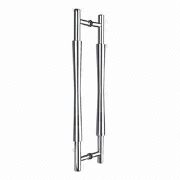 Stainless Steel Door Handle, Golden Color, Made of SUS304/316 Stainless Steel