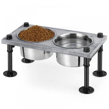 Metal Stand Elevated Dog Bowls for Large Dogs