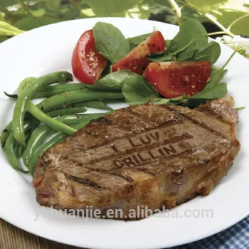Funny BBQ TOOL branding your special words on steak branding iron